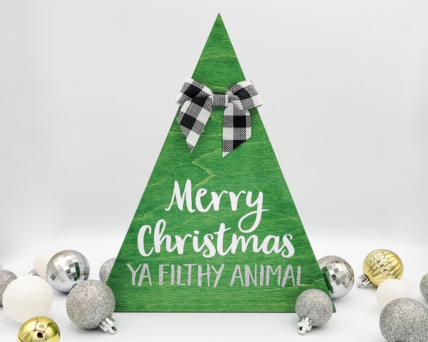 Merry Christmas Ya Filthy Animal Christmas Tree