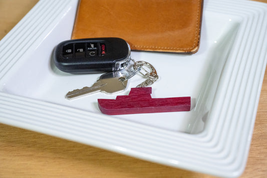 Lobster Boat Keychain