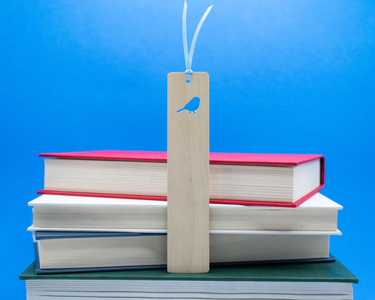Wooden Bird Bookmark