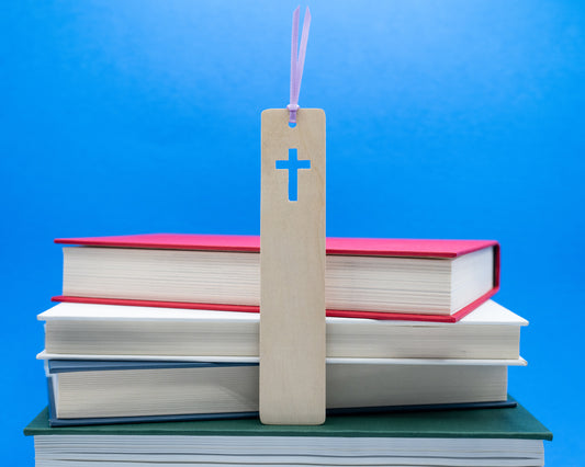 Wooden Cross Bookmark
