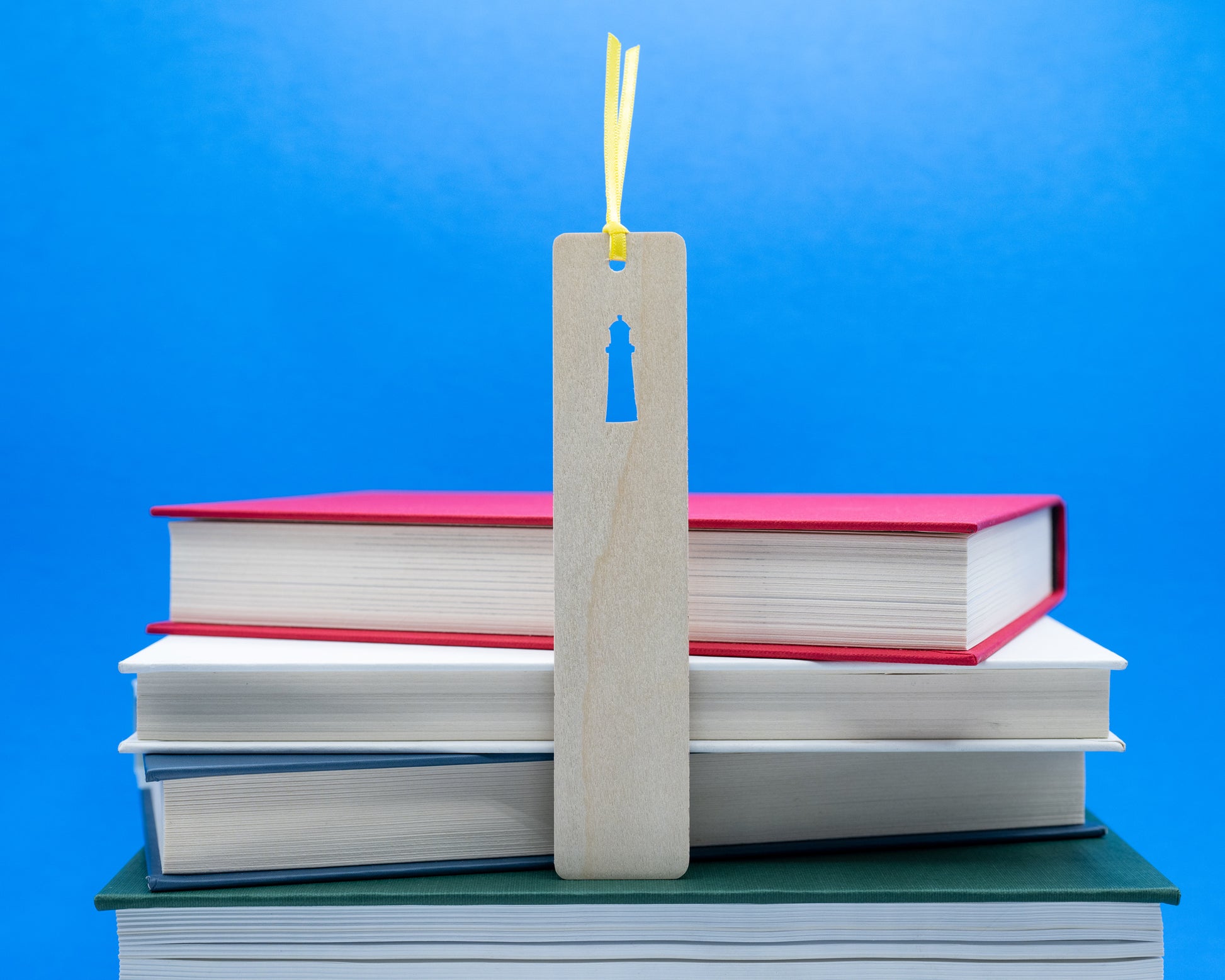 Wooden Lighthouse Bookmark