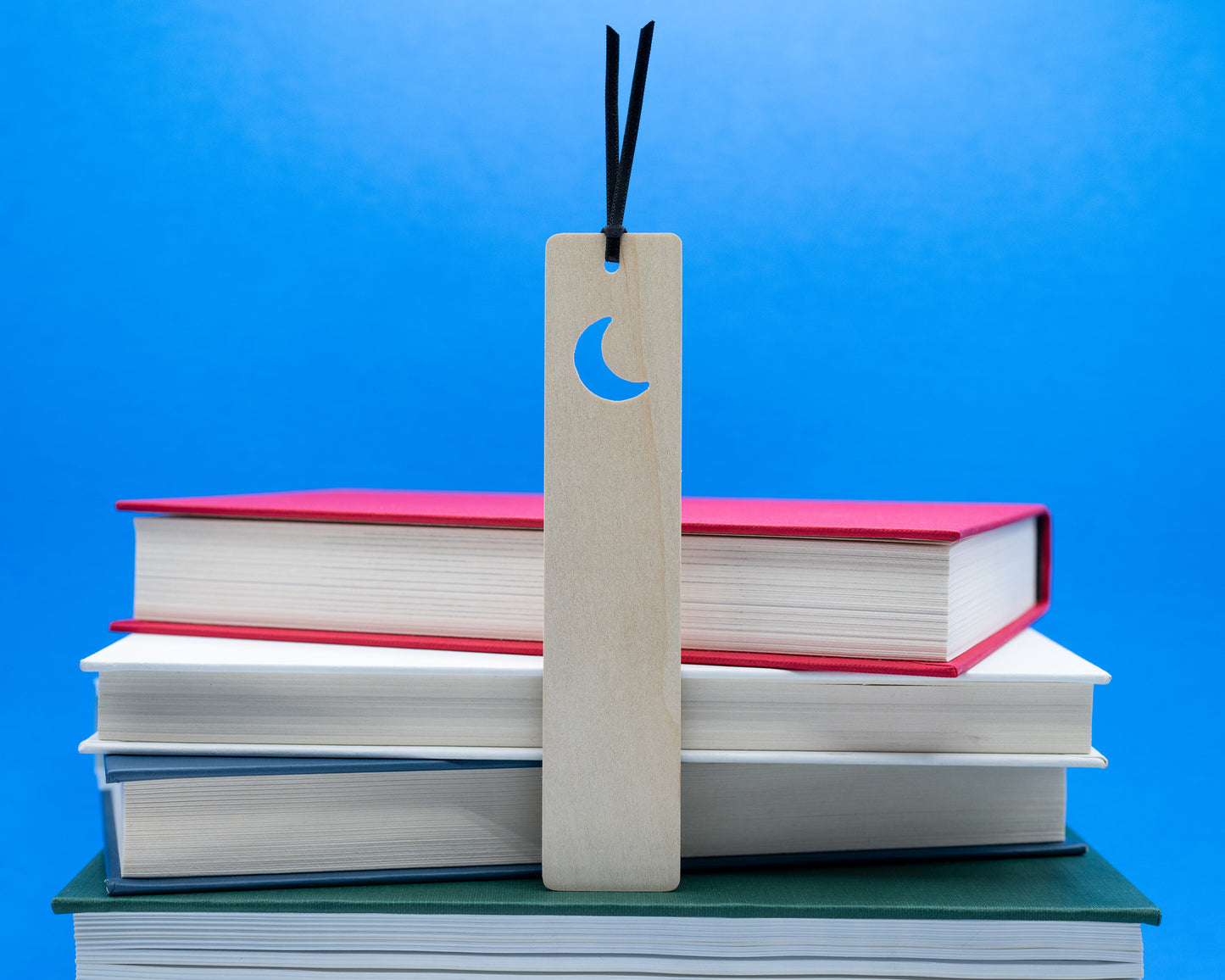 Wooden Moon Bookmark