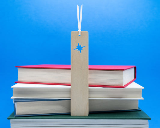 Wooden Star Bookmark