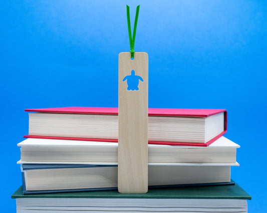 Wooden Turtle Bookmark