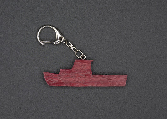 Lobster Boat Keychain