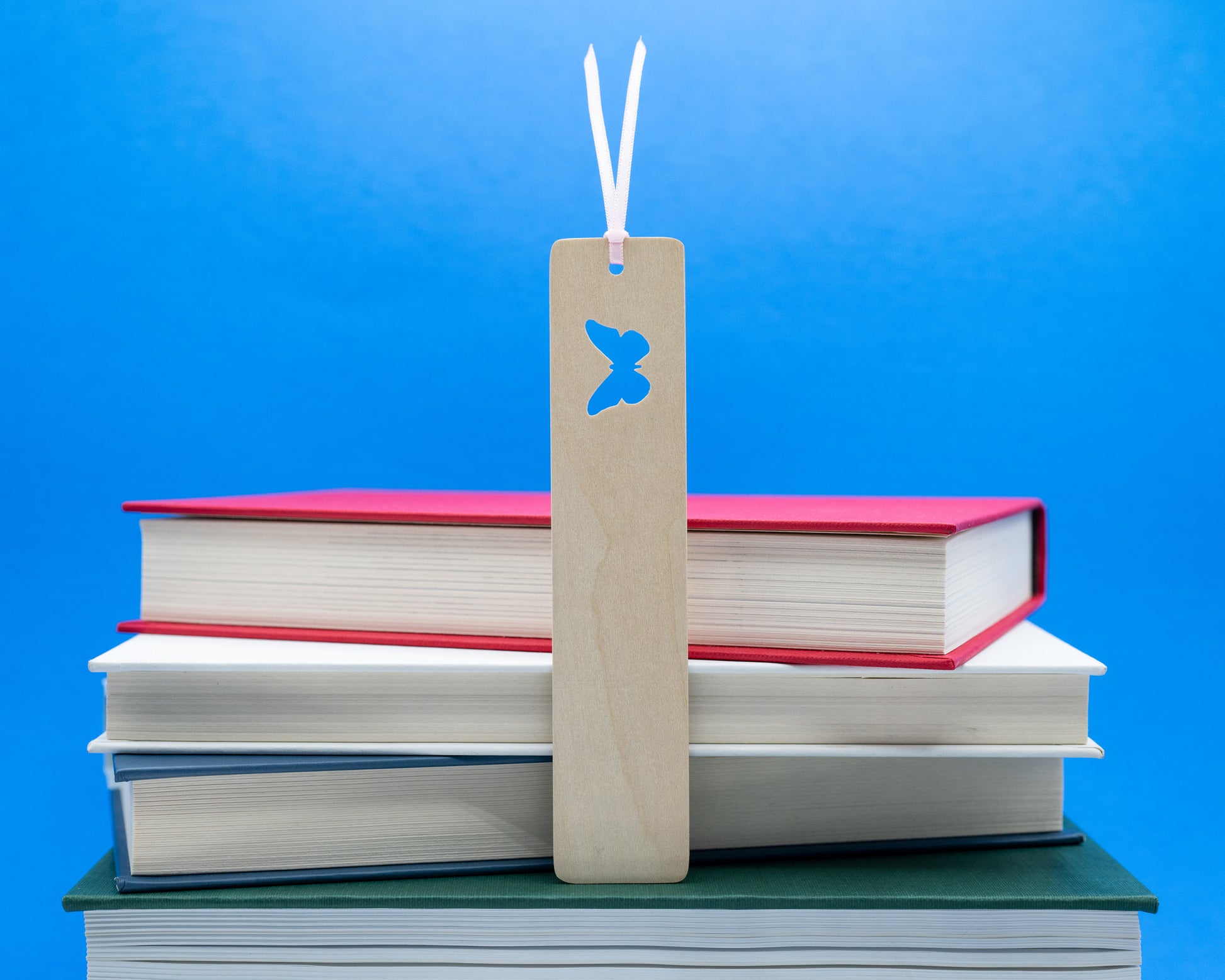 Wooden Butterfly Bookmark